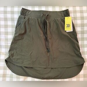 Olive Green Women's Skort by All in Motion